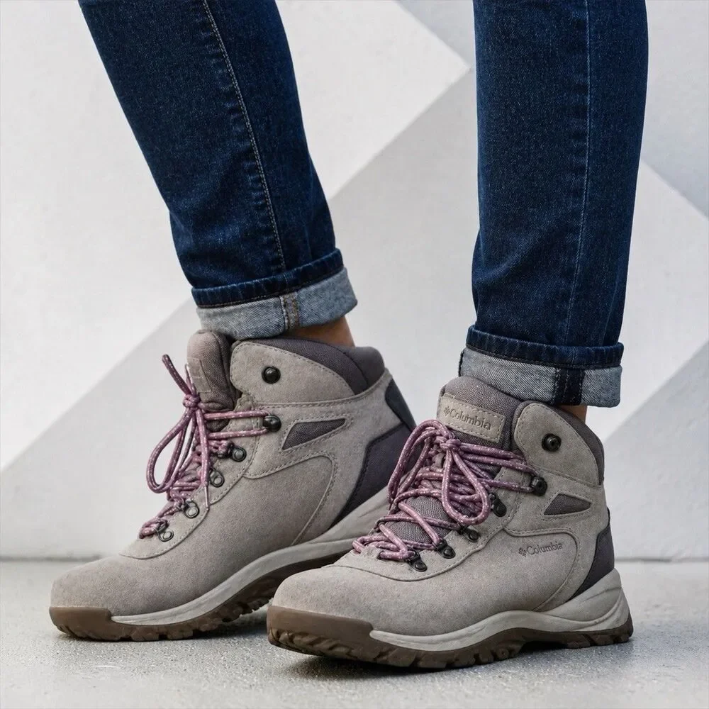 Columbia Newton Ridge Waterproof Hiking Boots Women’s 8.5 Beige